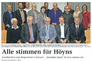 Zevener Zeitung 05.11.2016