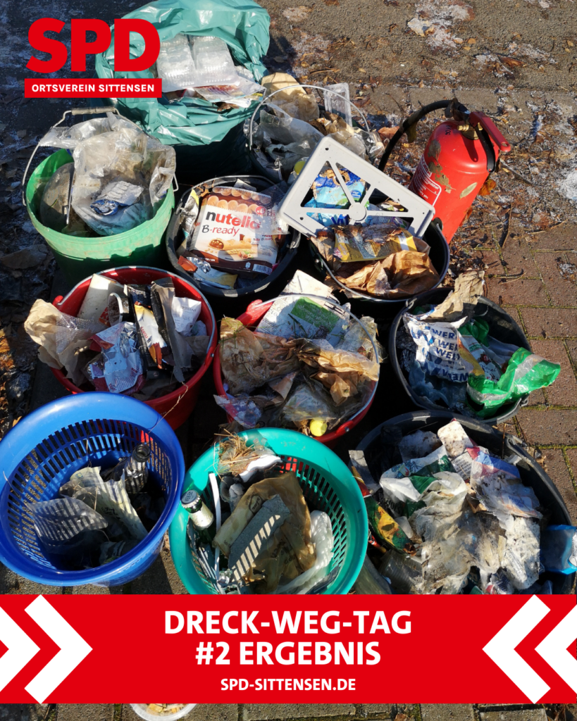 Dreck-Weg-Tag #2 2025 - Ergebnis